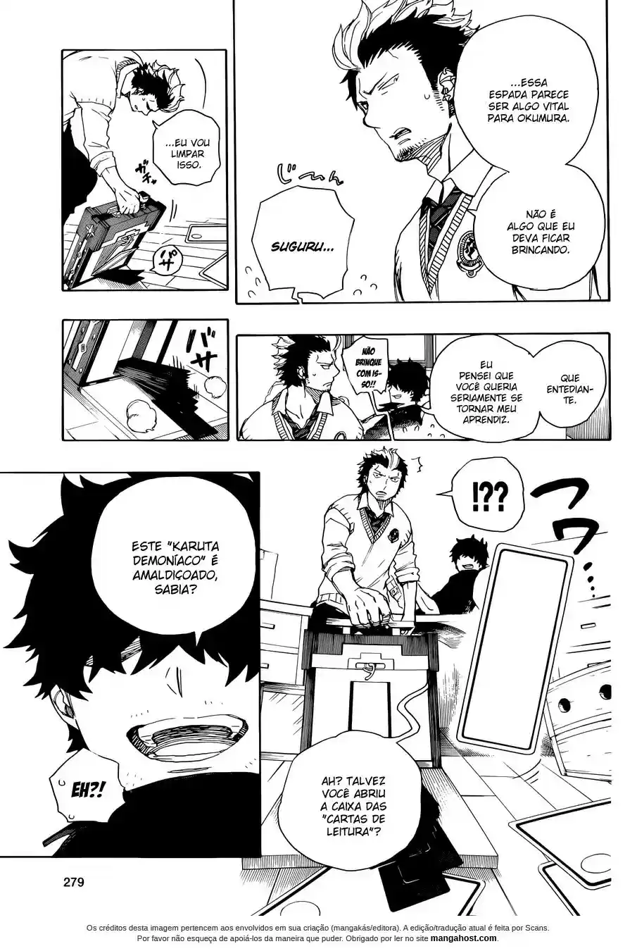 Read Blue Exorcist pt Manga Online