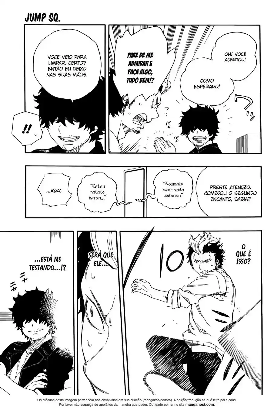Read Blue Exorcist pt Manga Online