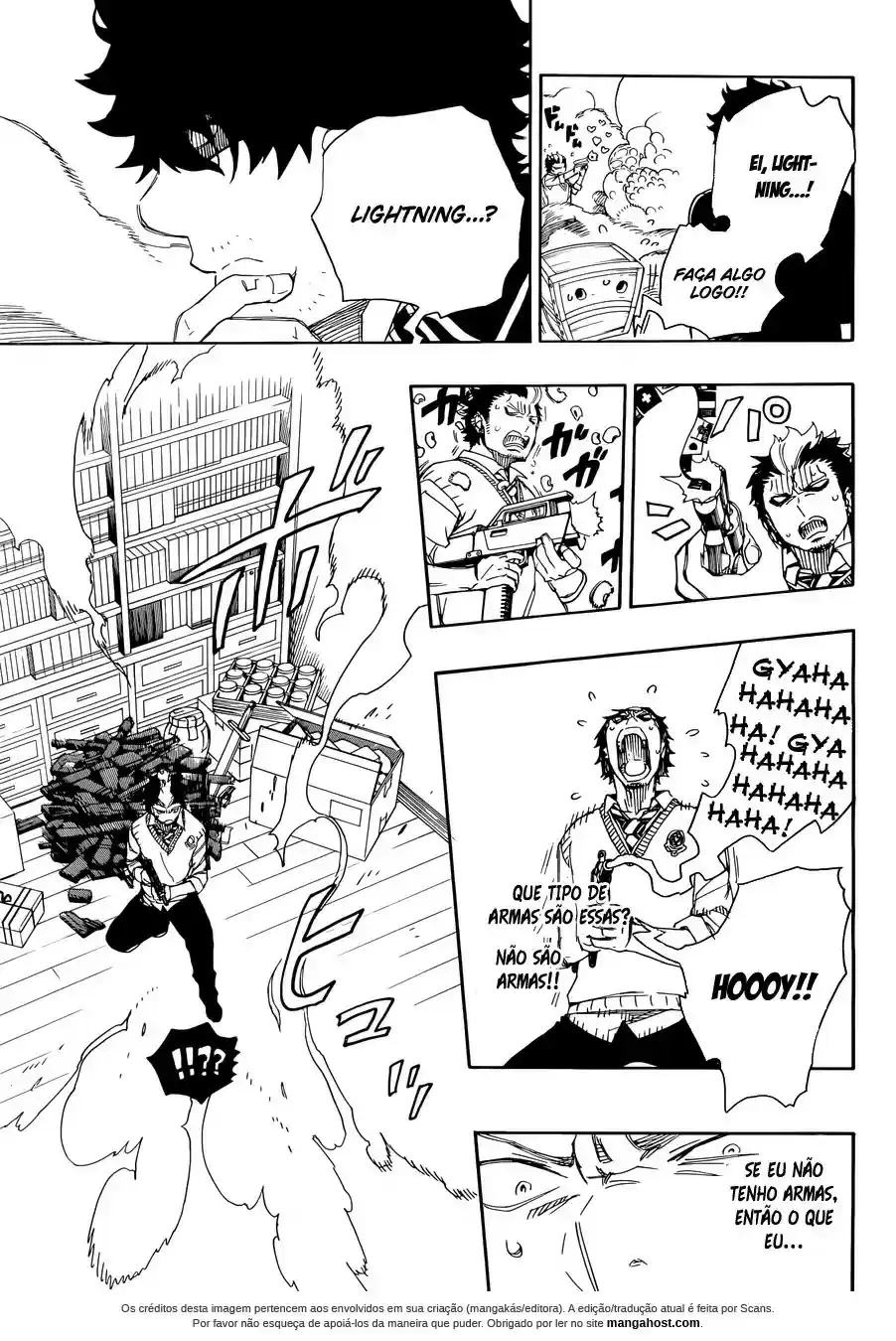 Read Blue Exorcist pt Manga Online