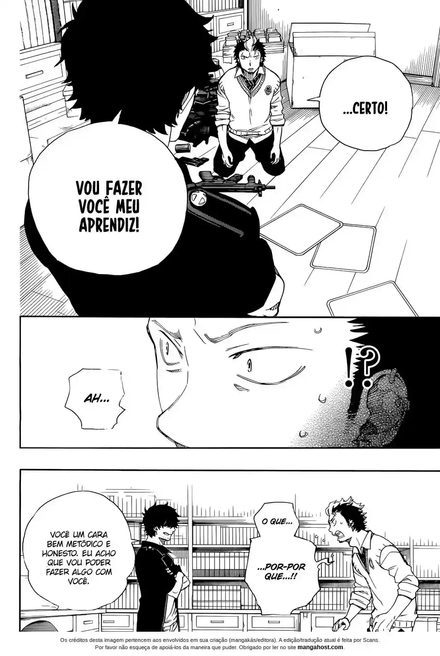 Read Blue Exorcist pt Manga Online