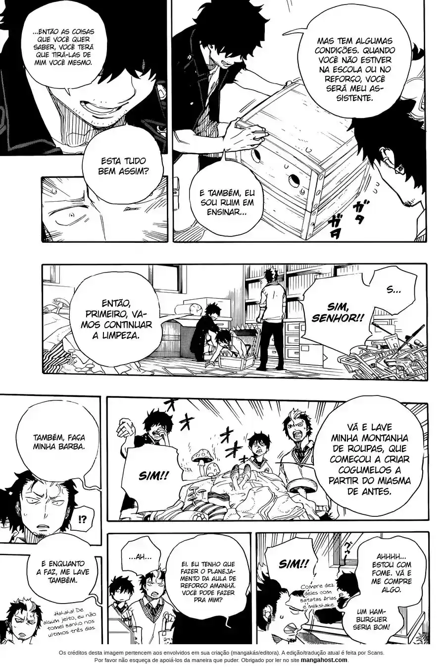 Read Blue Exorcist pt Manga Online