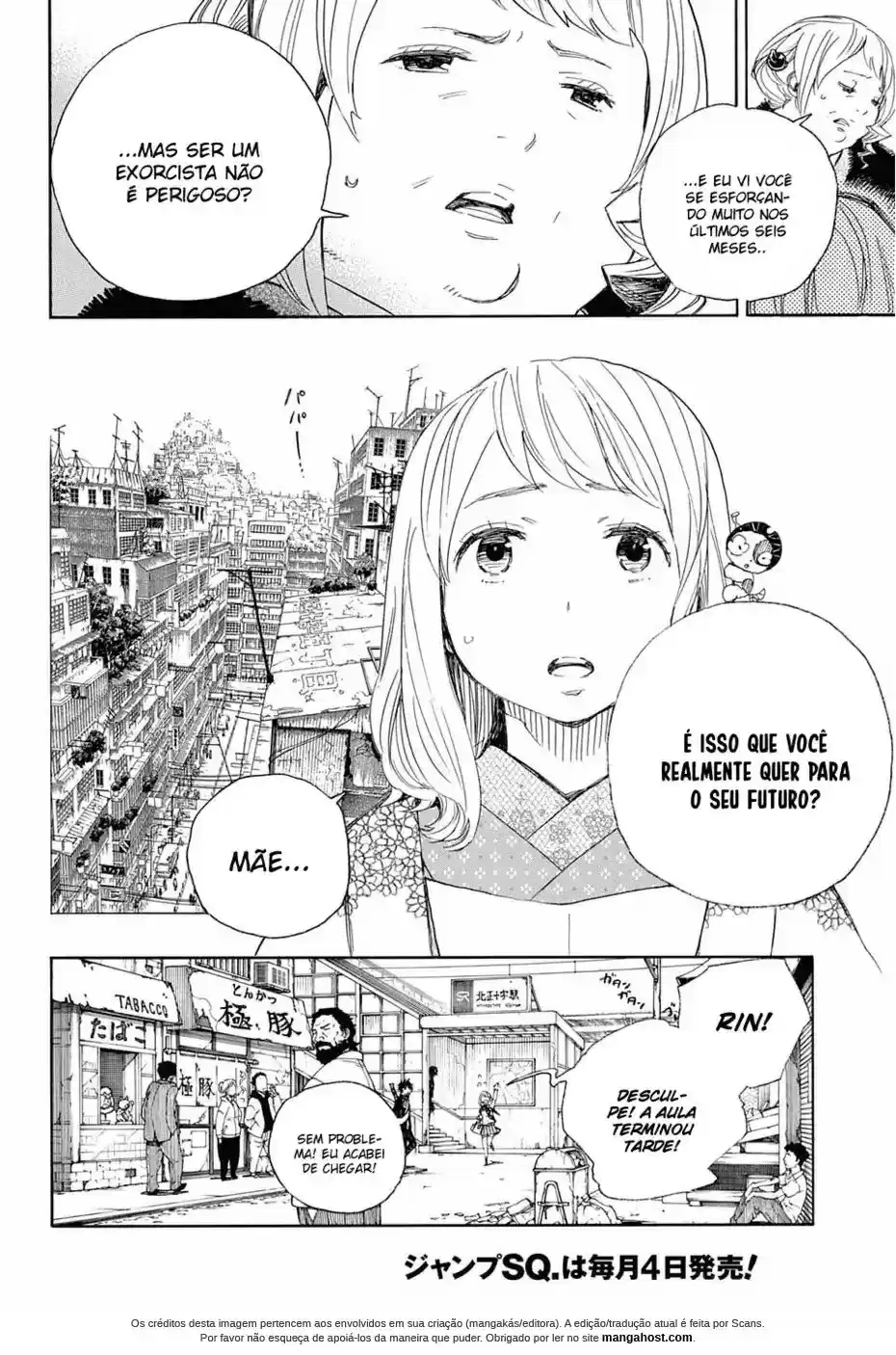Read Blue Exorcist pt Manga Online