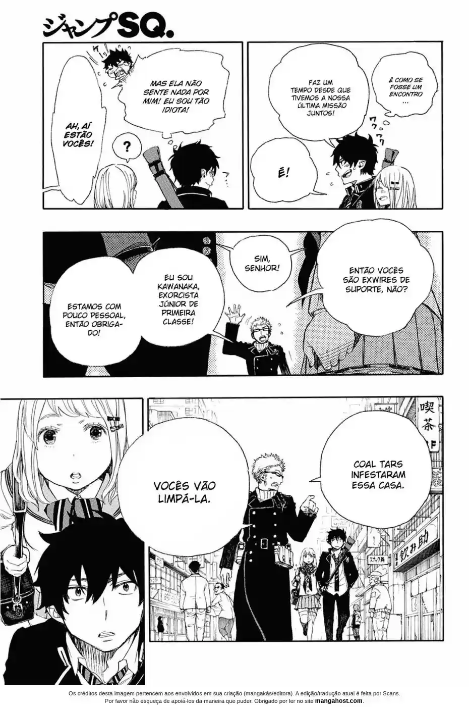 Read Blue Exorcist pt Manga Online