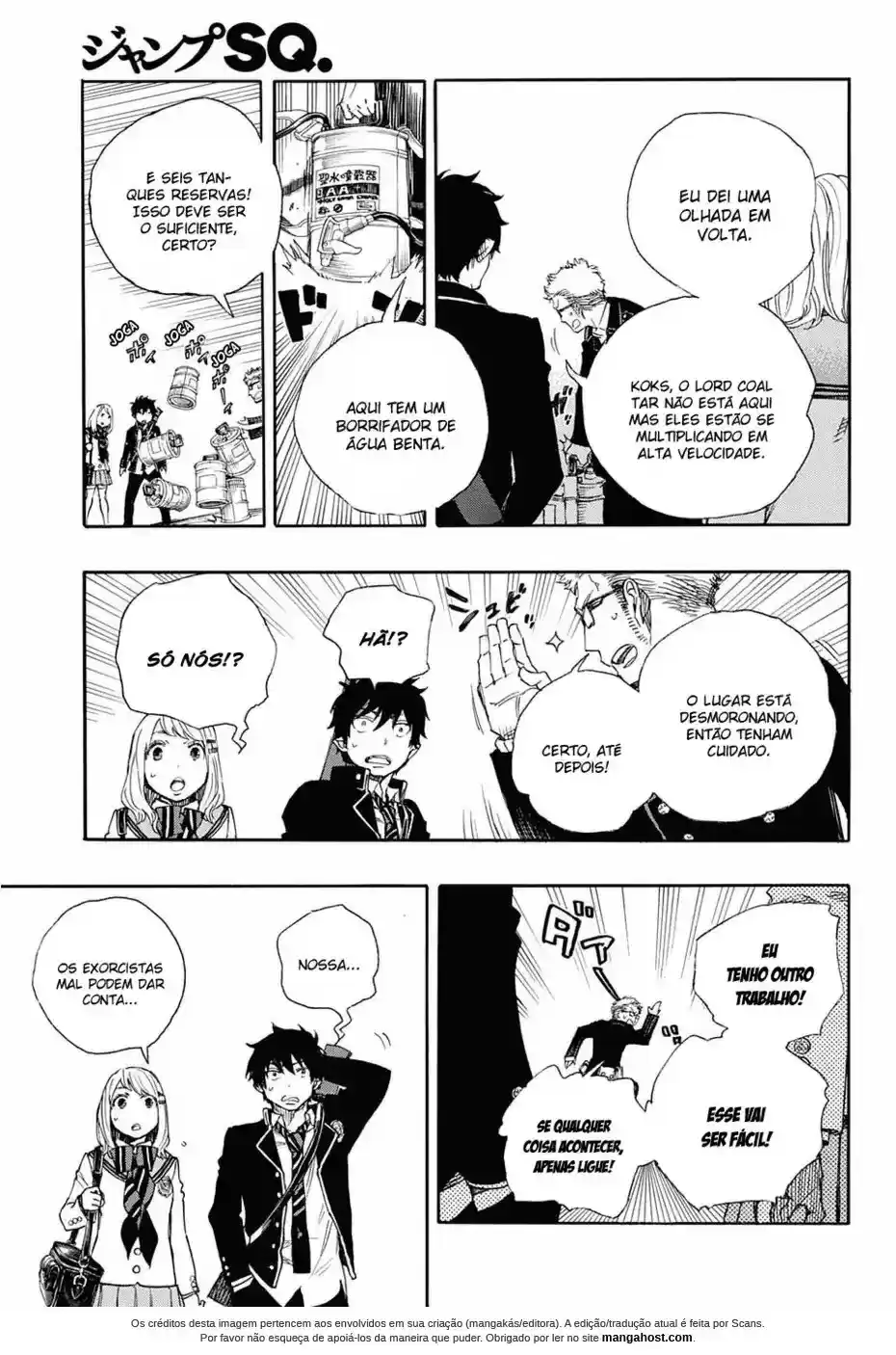 Read Blue Exorcist pt Manga Online