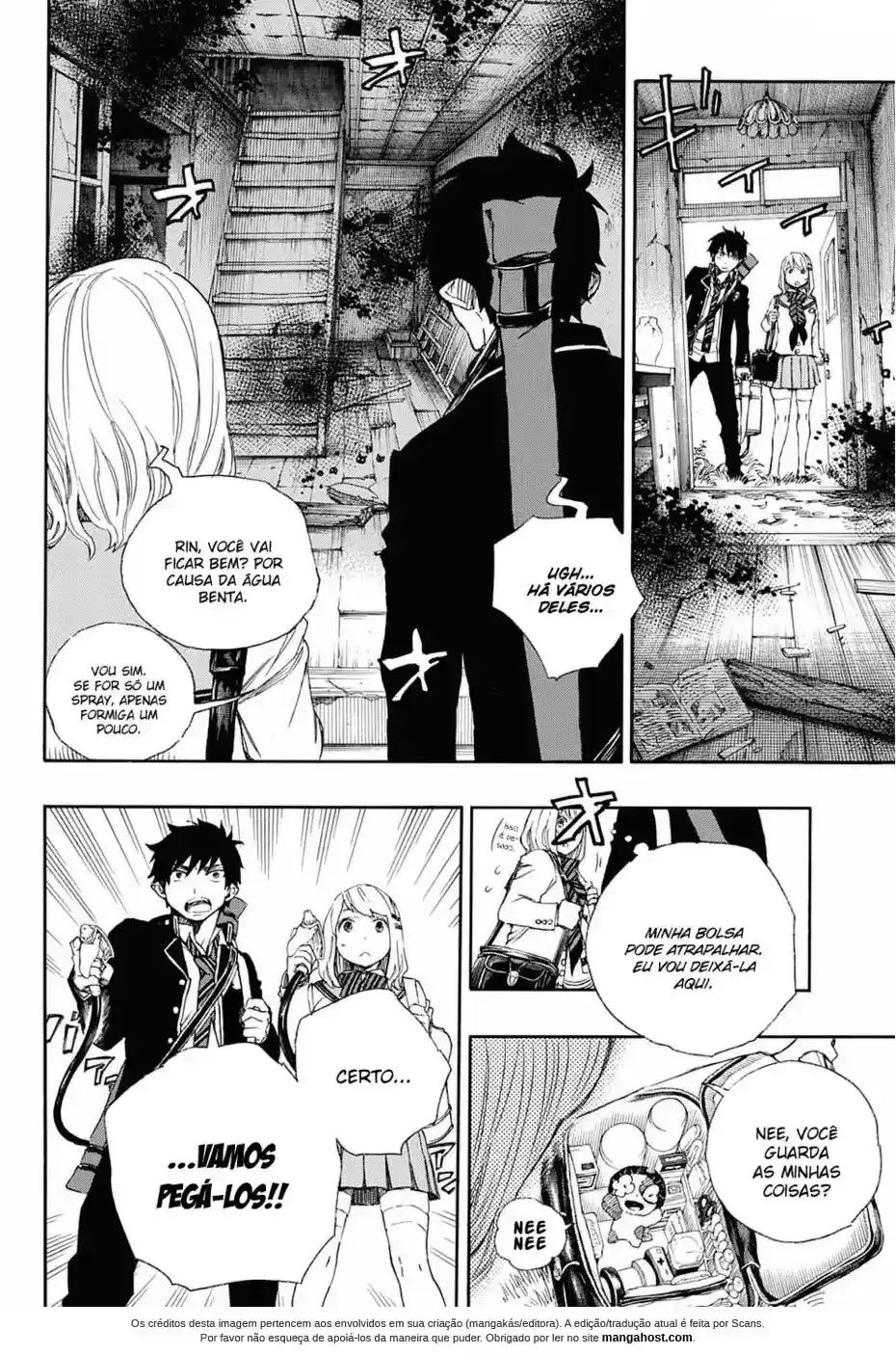 Read Blue Exorcist pt Manga Online
