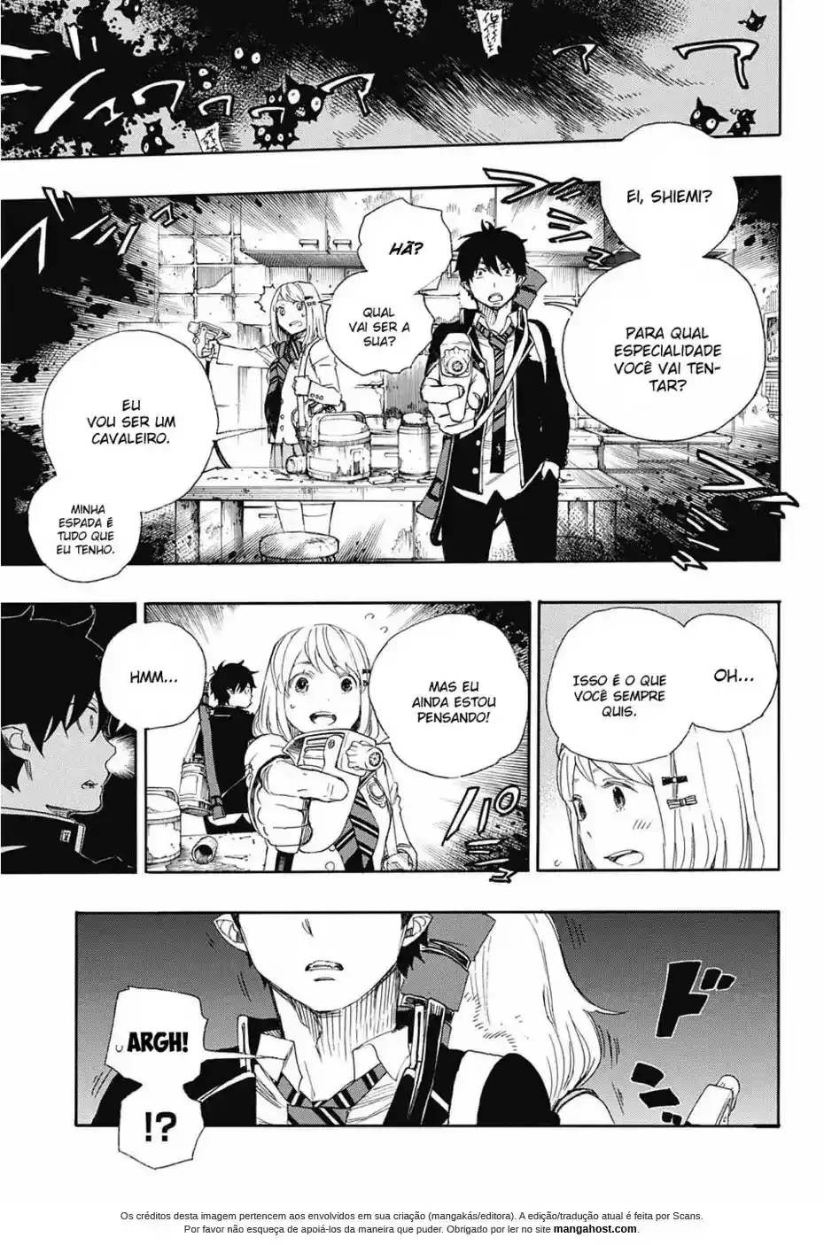 Read Blue Exorcist pt Manga Online