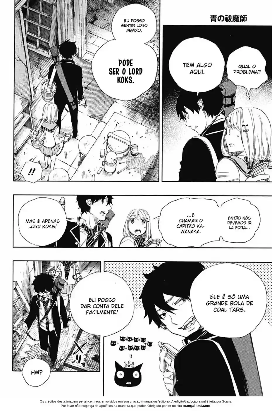 Read Blue Exorcist pt Manga Online