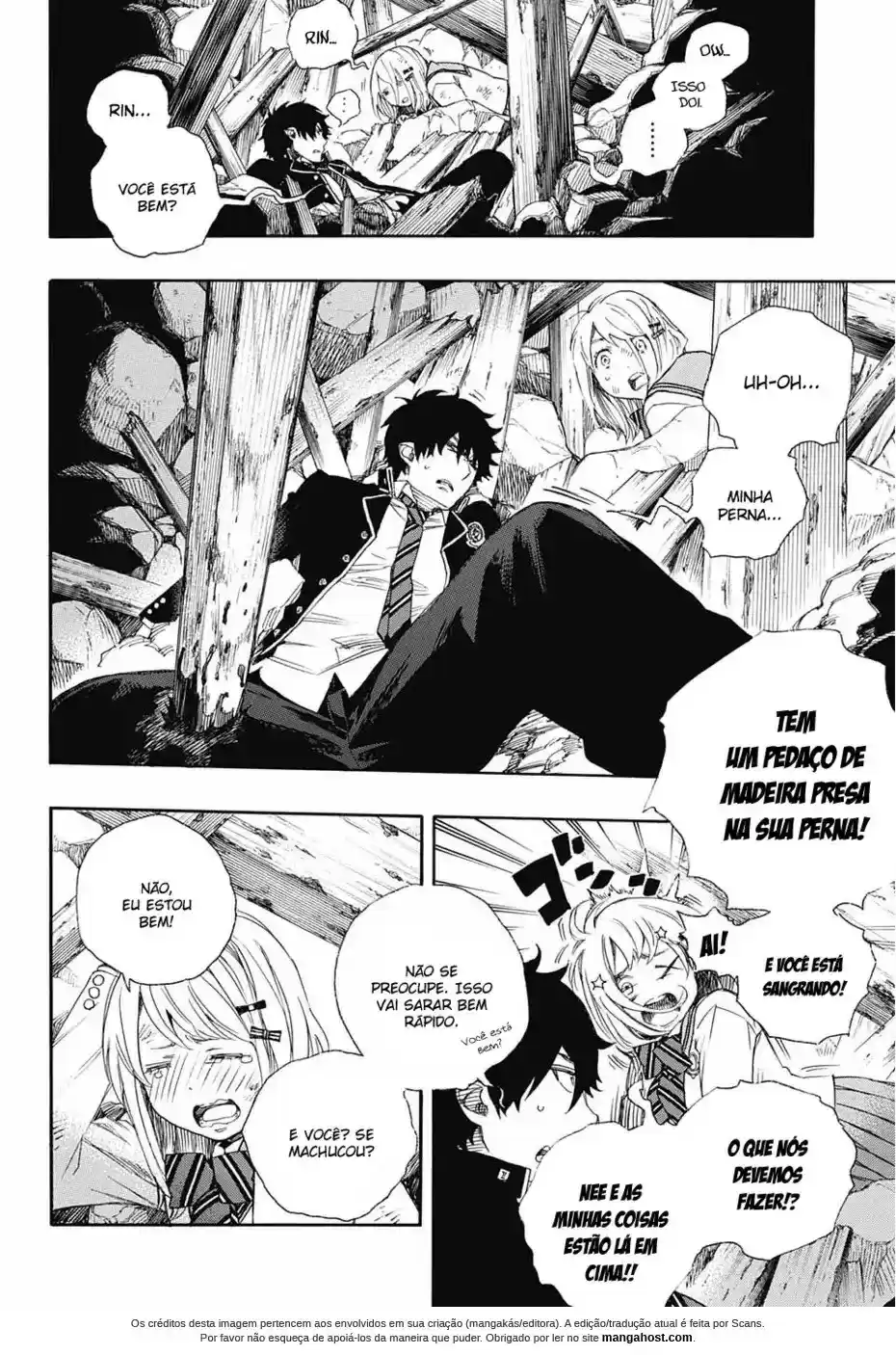 Read Blue Exorcist pt Manga Online