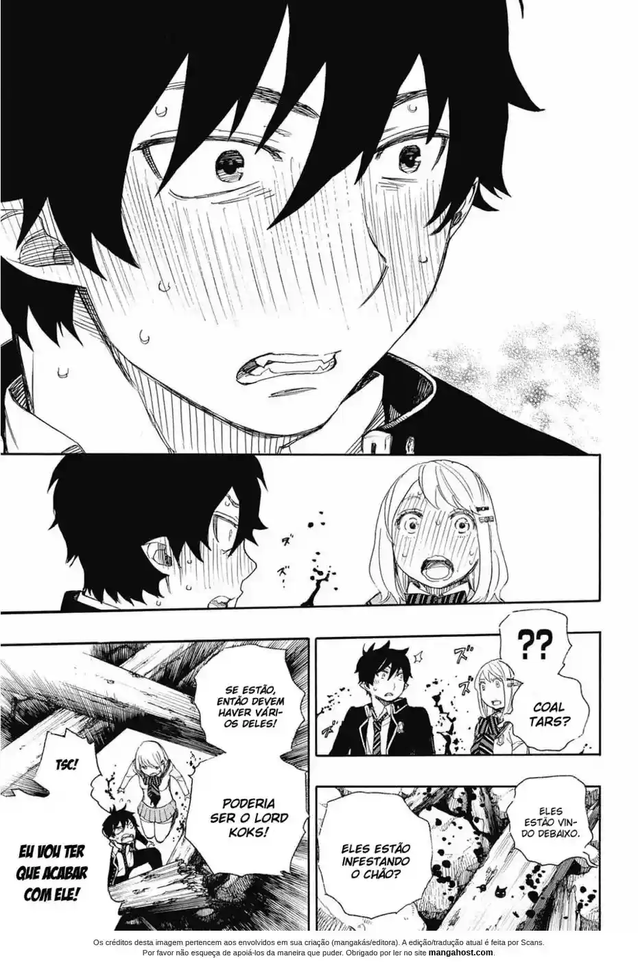 Read Blue Exorcist pt Manga Online