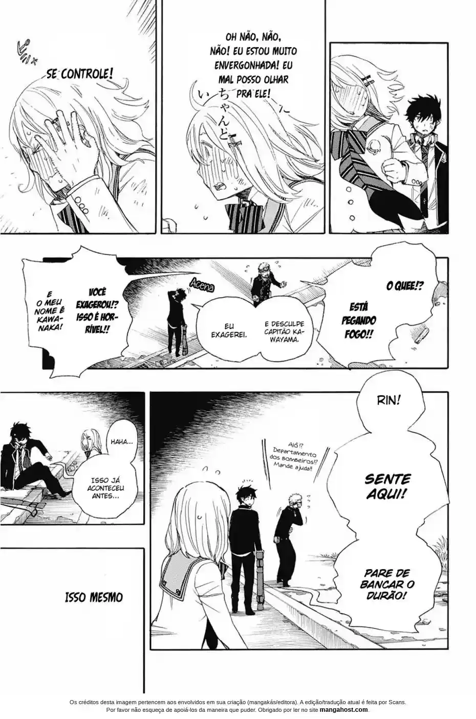 Read Blue Exorcist pt Manga Online