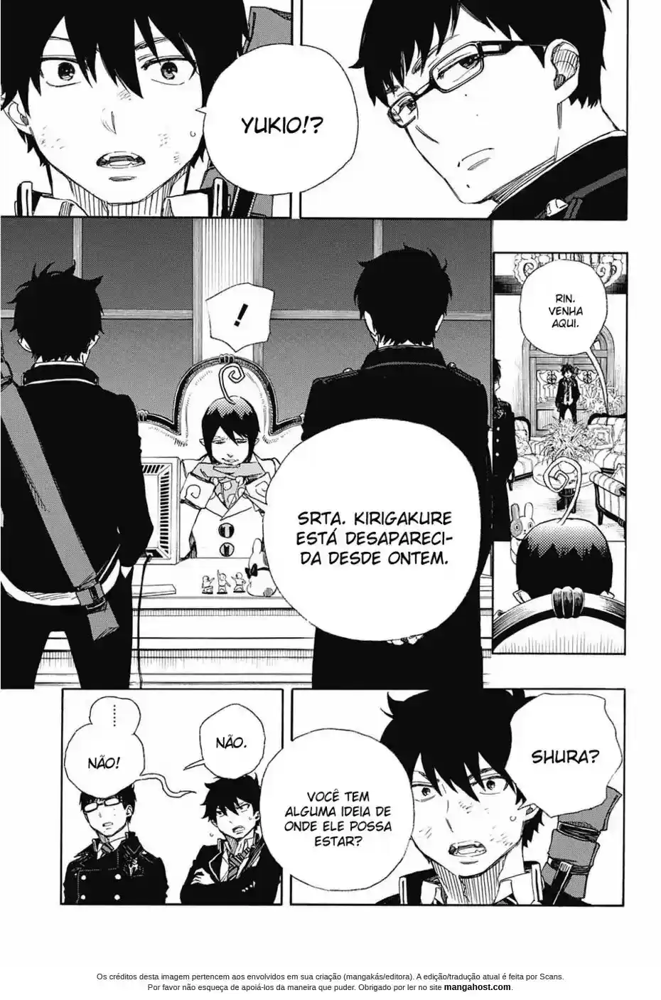 Read Blue Exorcist pt Manga Online