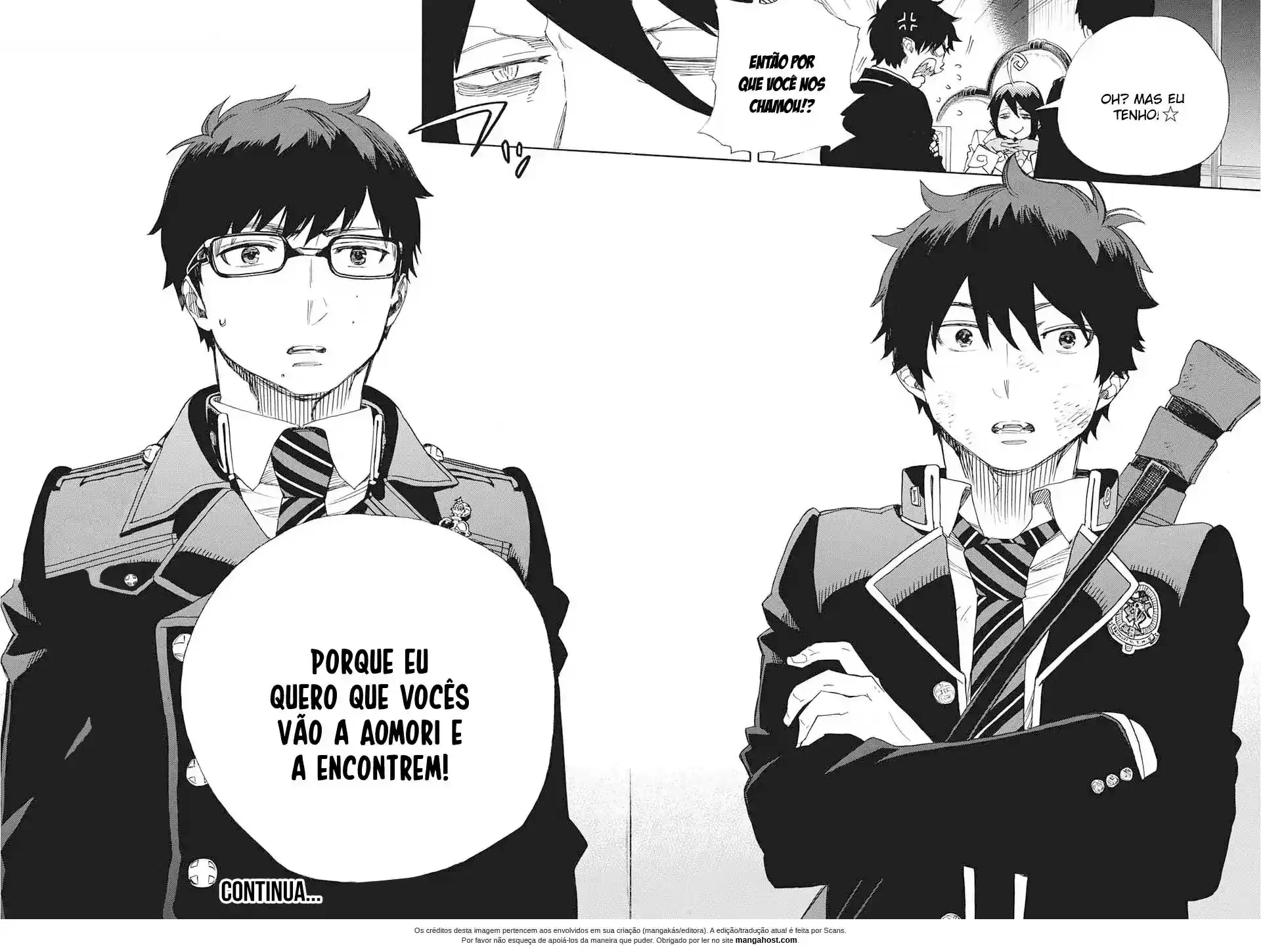 Read Blue Exorcist pt Manga Online