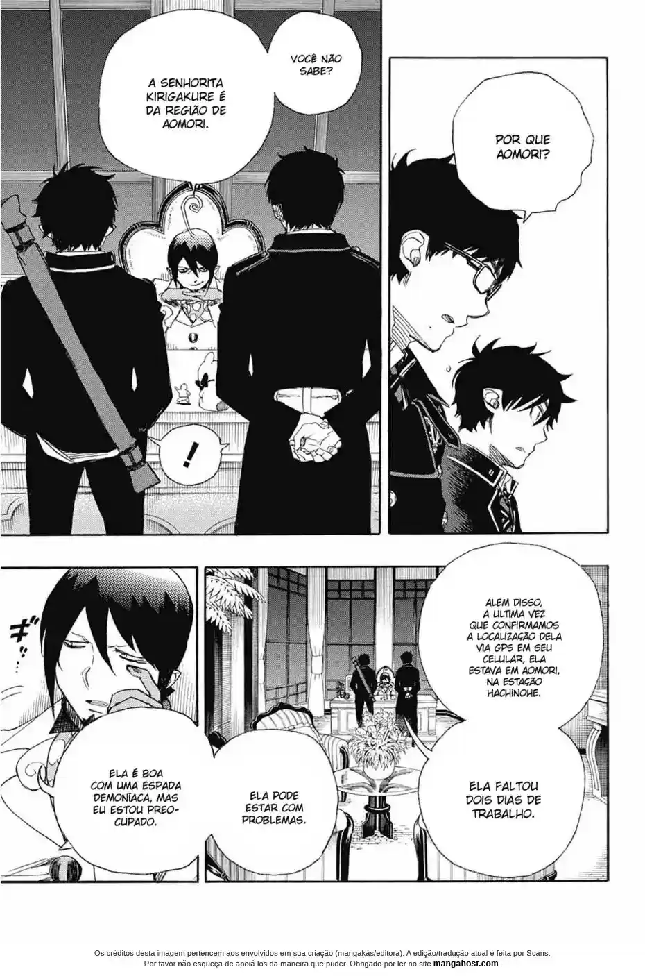 Read Blue Exorcist pt Manga Online