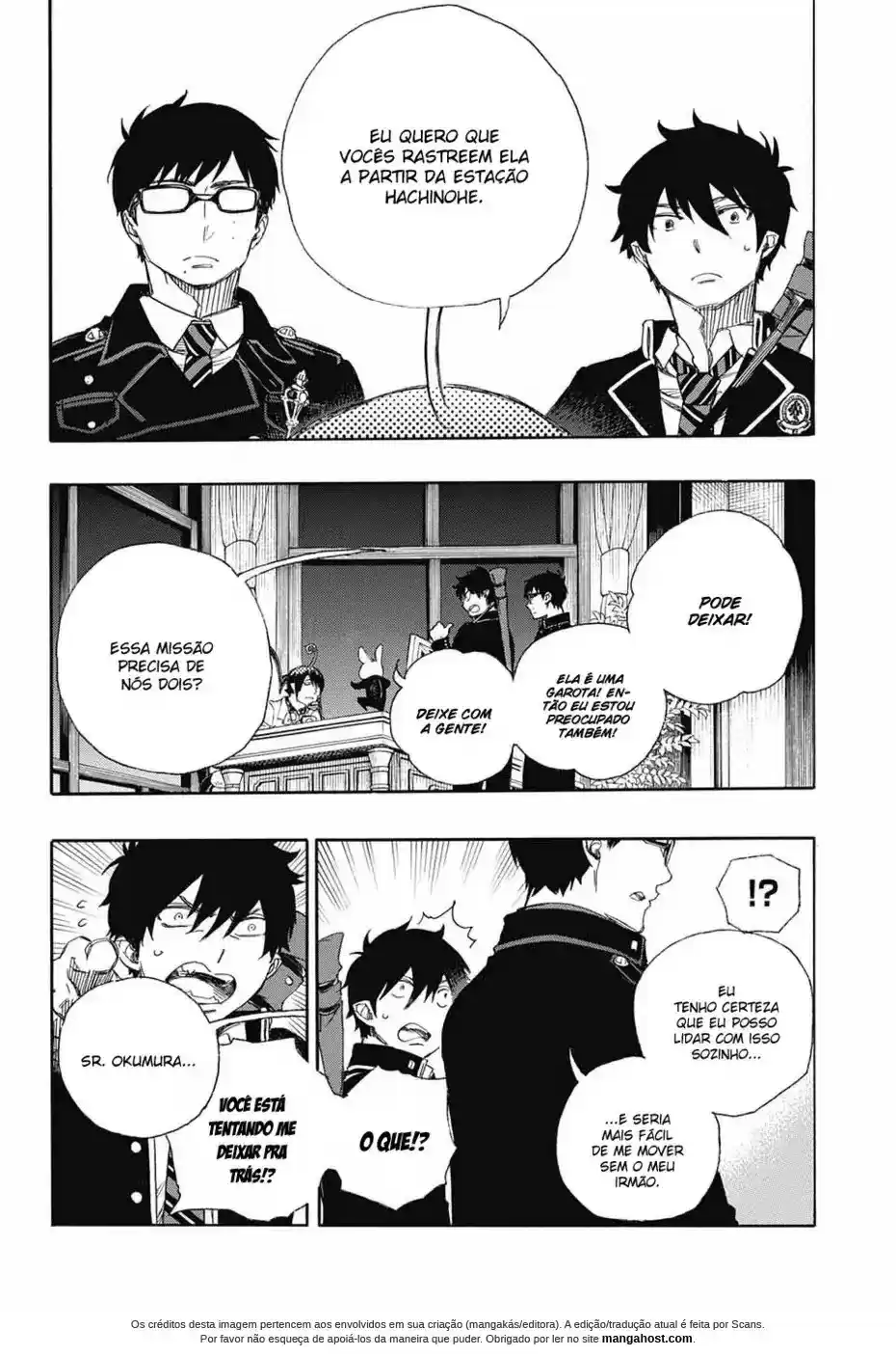 Read Blue Exorcist pt Manga Online