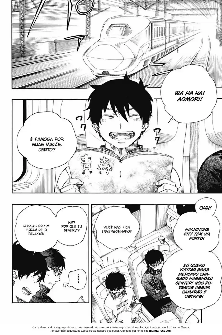 Read Blue Exorcist pt Manga Online