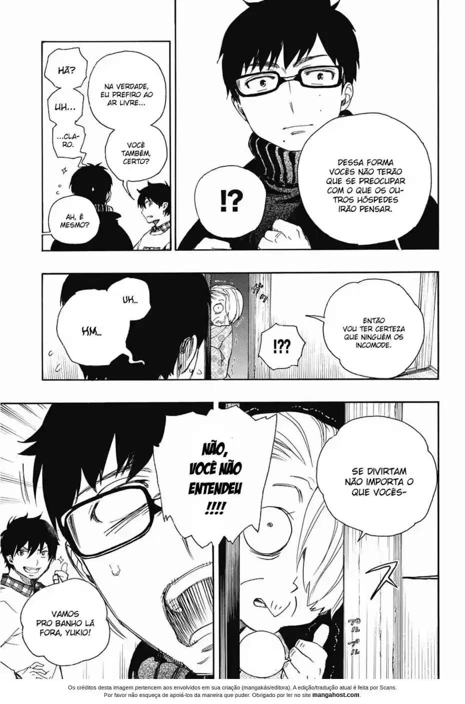 Read Blue Exorcist pt Manga Online