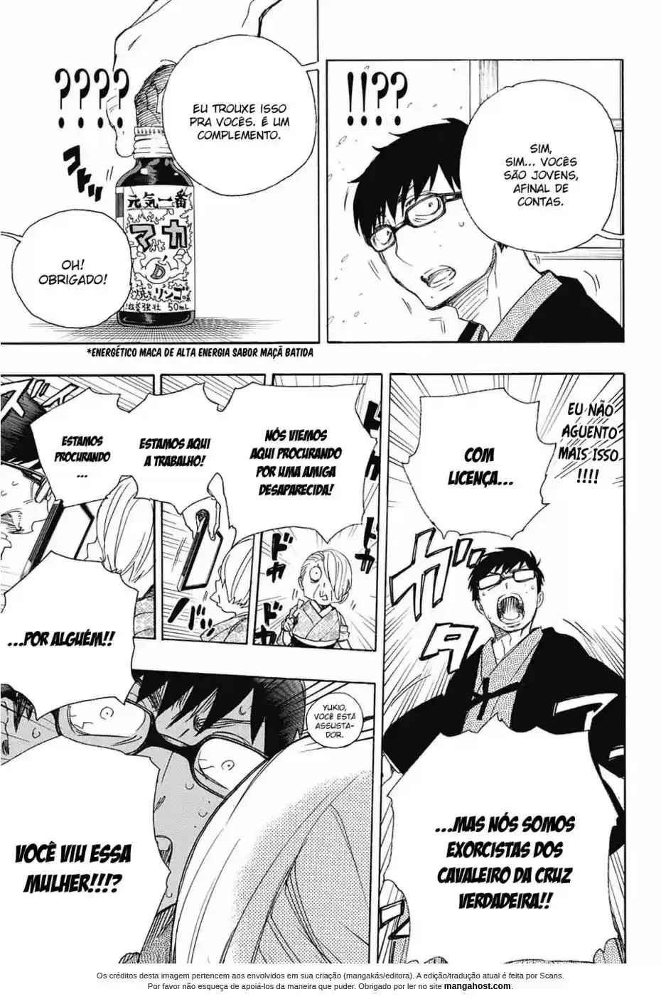 Read Blue Exorcist pt Manga Online