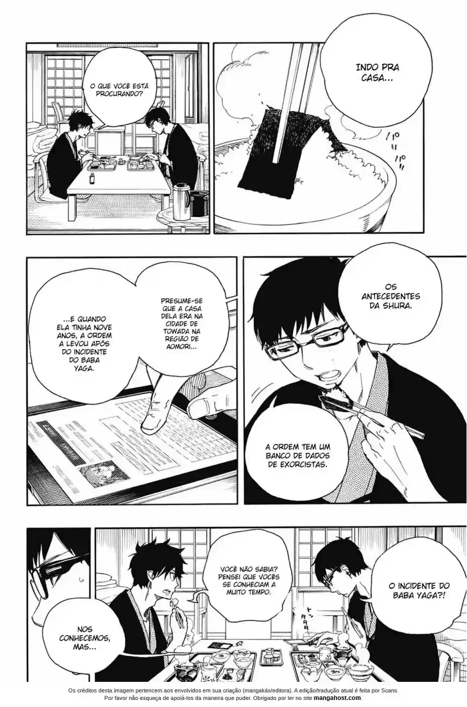 Read Blue Exorcist pt Manga Online
