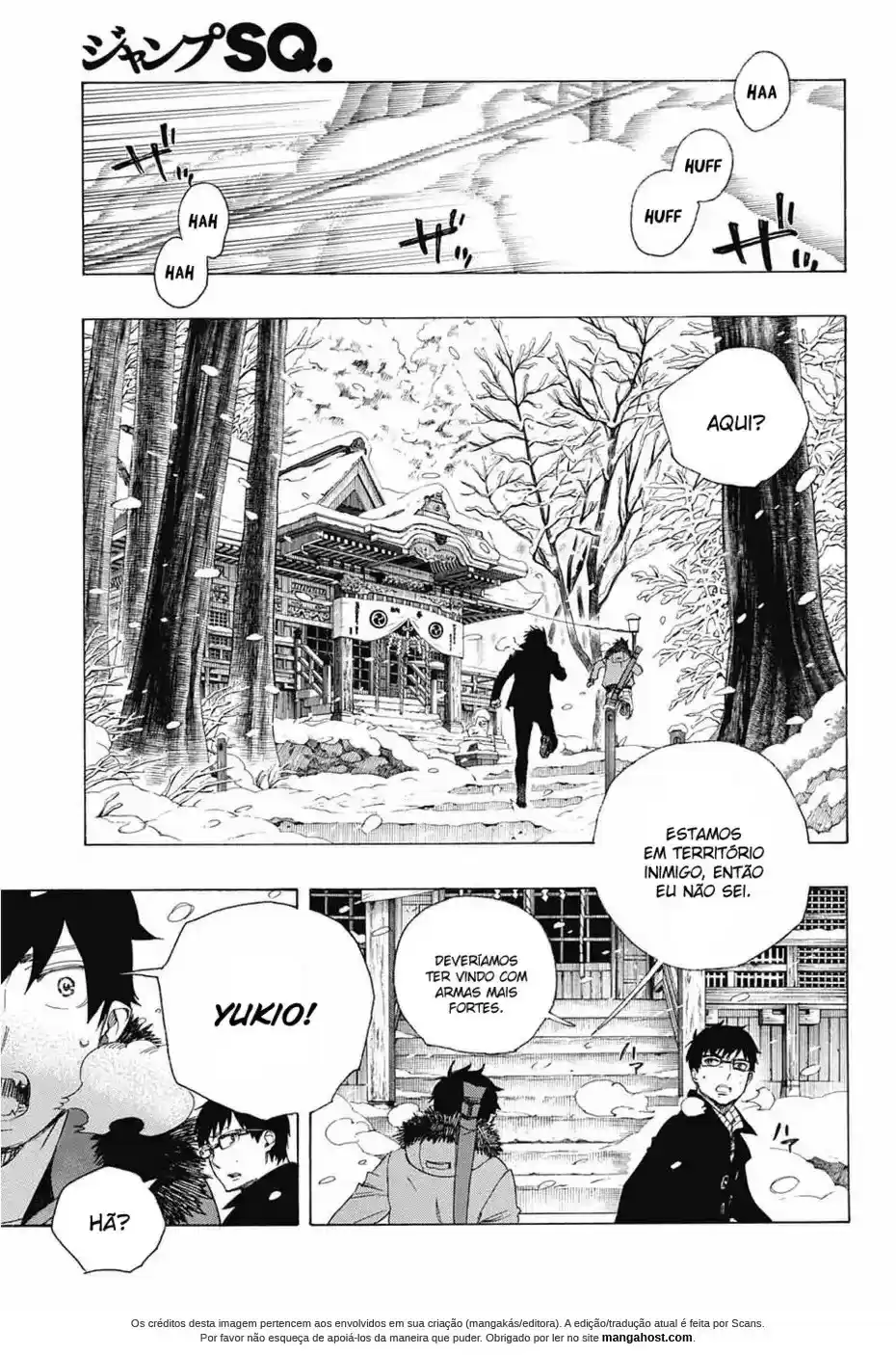 Read Blue Exorcist pt Manga Online