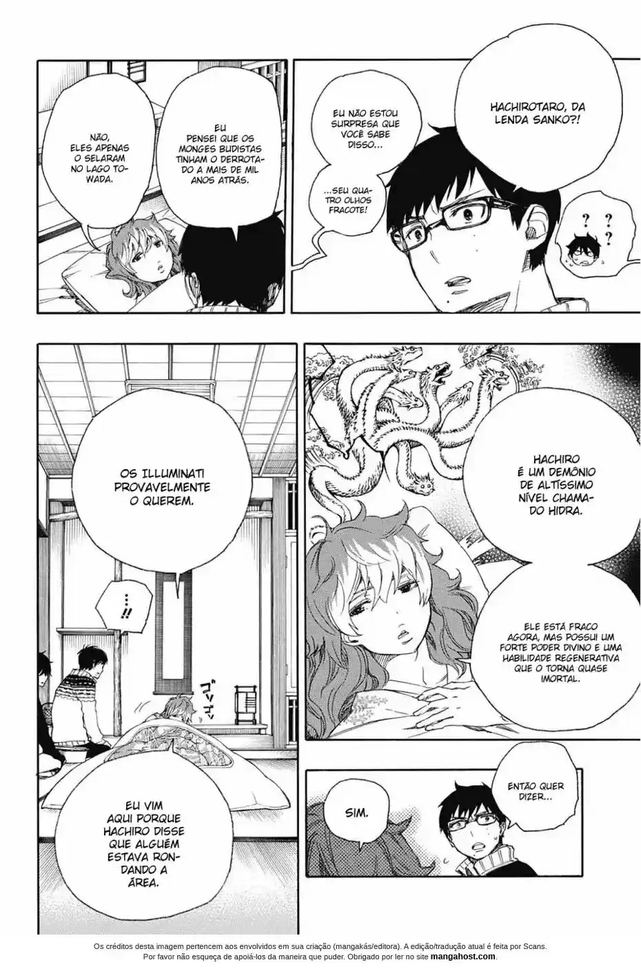 Read Blue Exorcist pt Manga Online