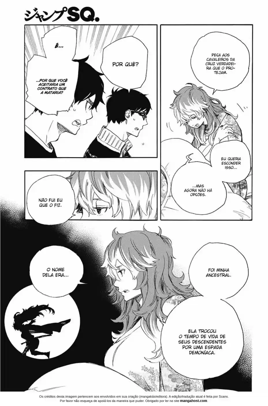Read Blue Exorcist pt Manga Online