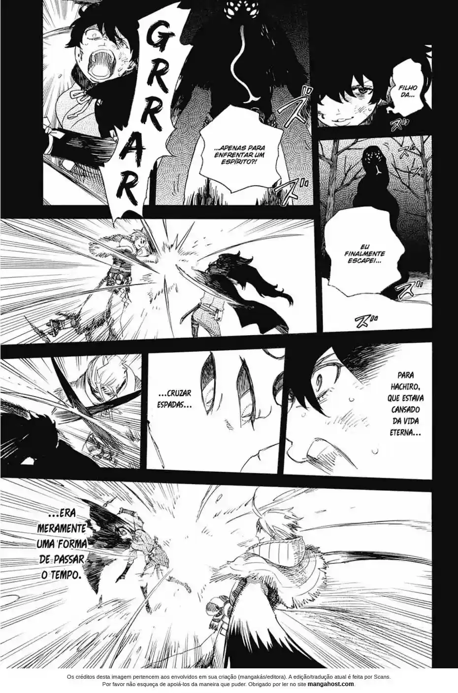Read Blue Exorcist pt Manga Online