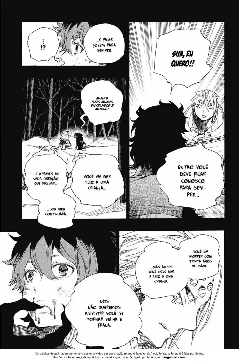 Read Blue Exorcist pt Manga Online