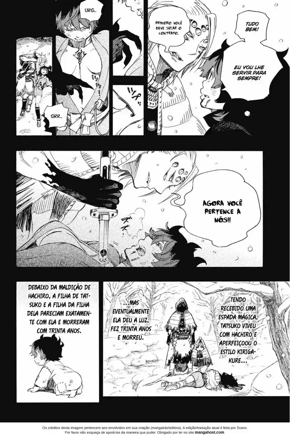 Read Blue Exorcist pt Manga Online