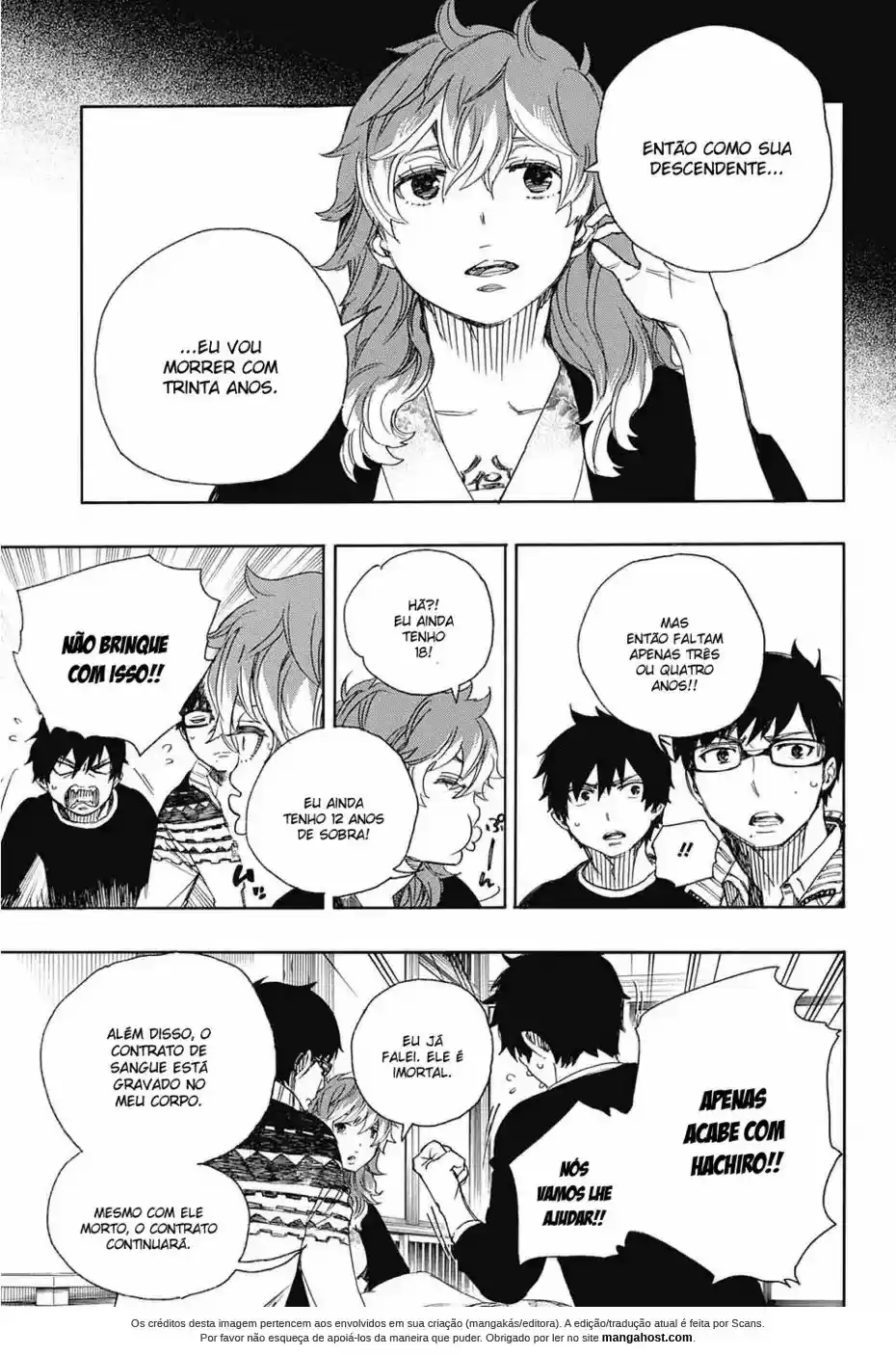 Read Blue Exorcist pt Manga Online
