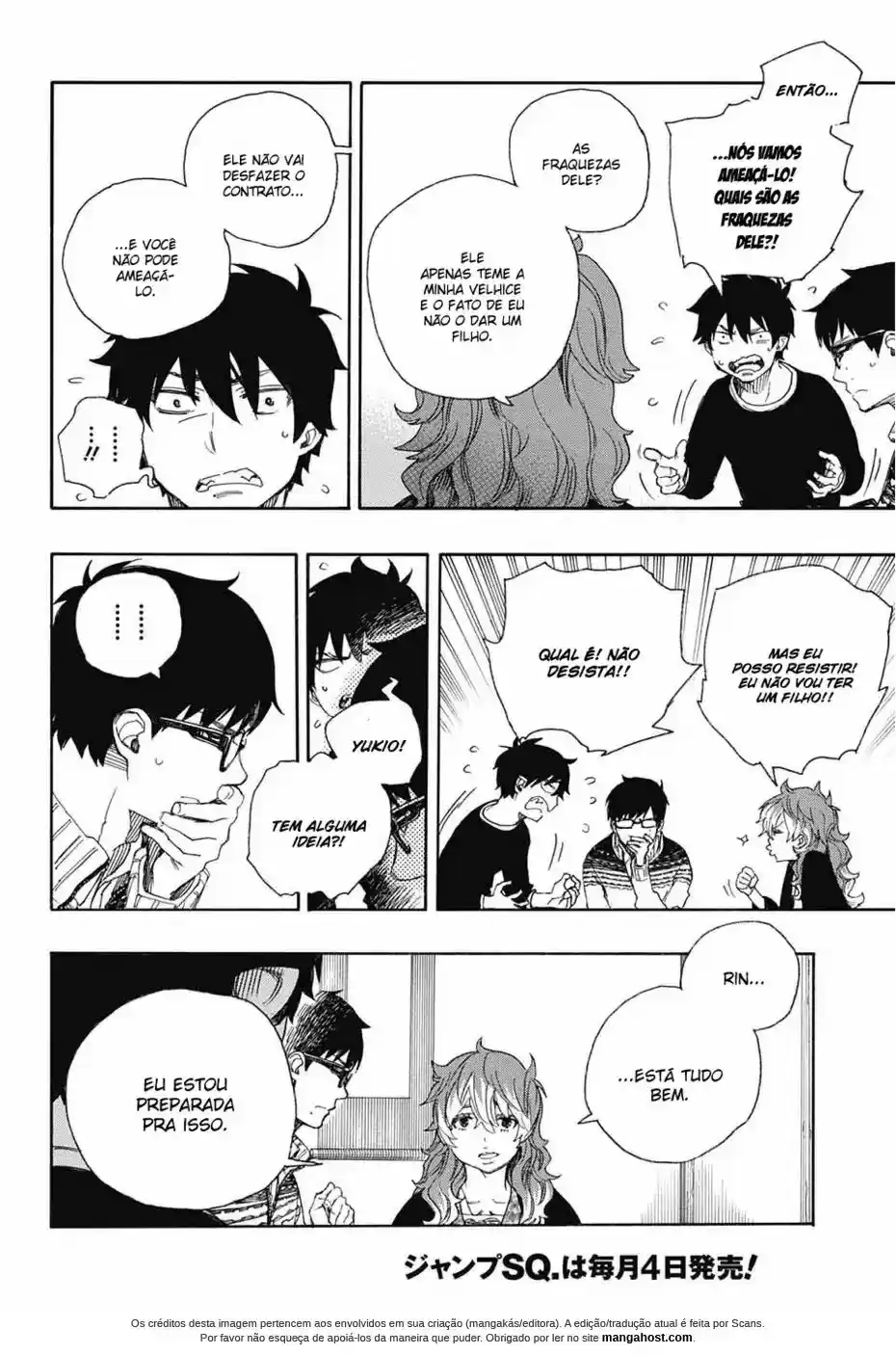 Read Blue Exorcist pt Manga Online