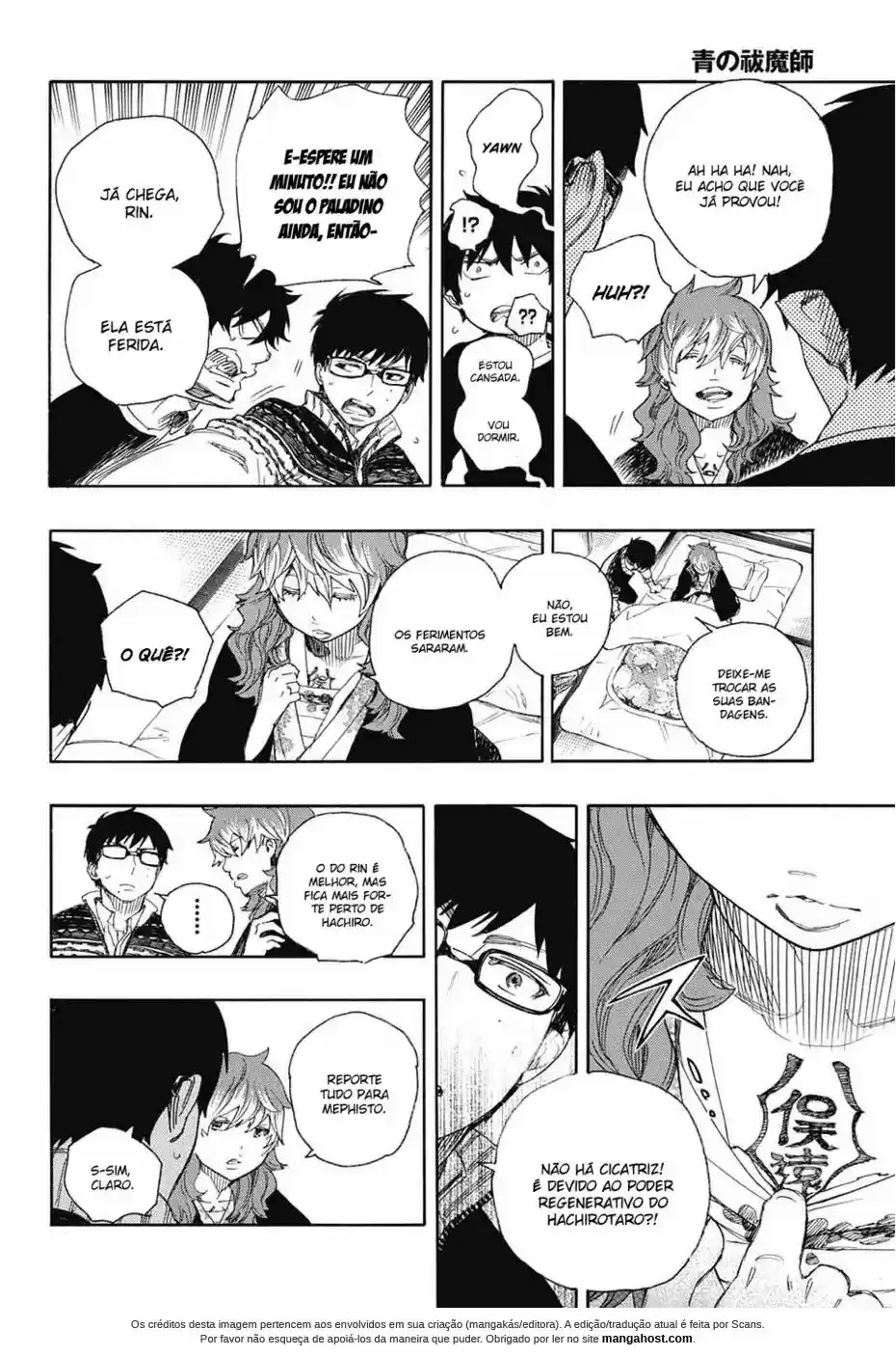 Read Blue Exorcist pt Manga Online