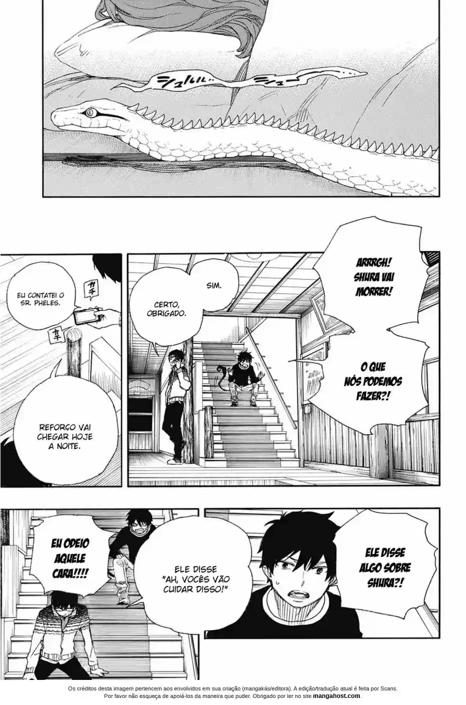 Read Blue Exorcist pt Manga Online