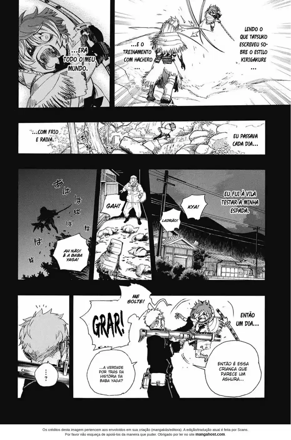 Read Blue Exorcist pt Manga Online