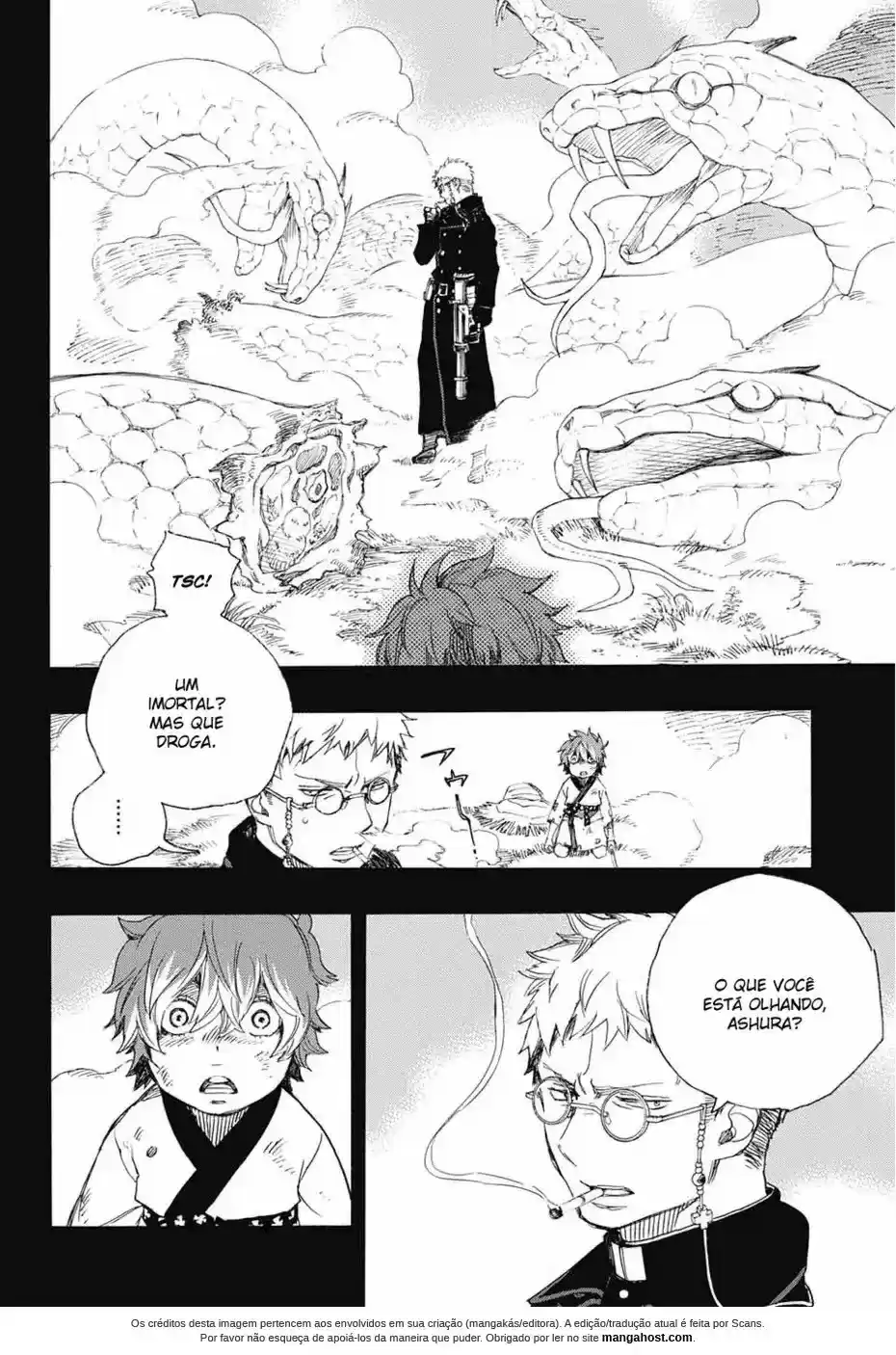 Read Blue Exorcist pt Manga Online