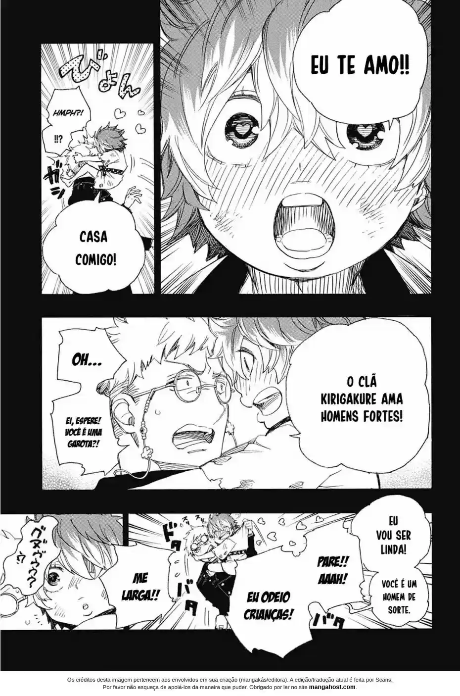 Read Blue Exorcist pt Manga Online