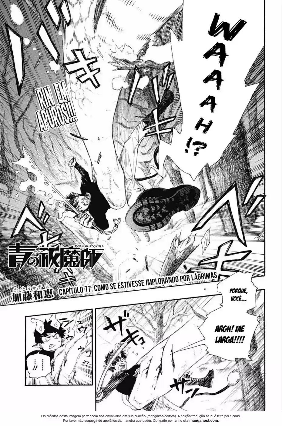 Read Blue Exorcist pt Manga Online
