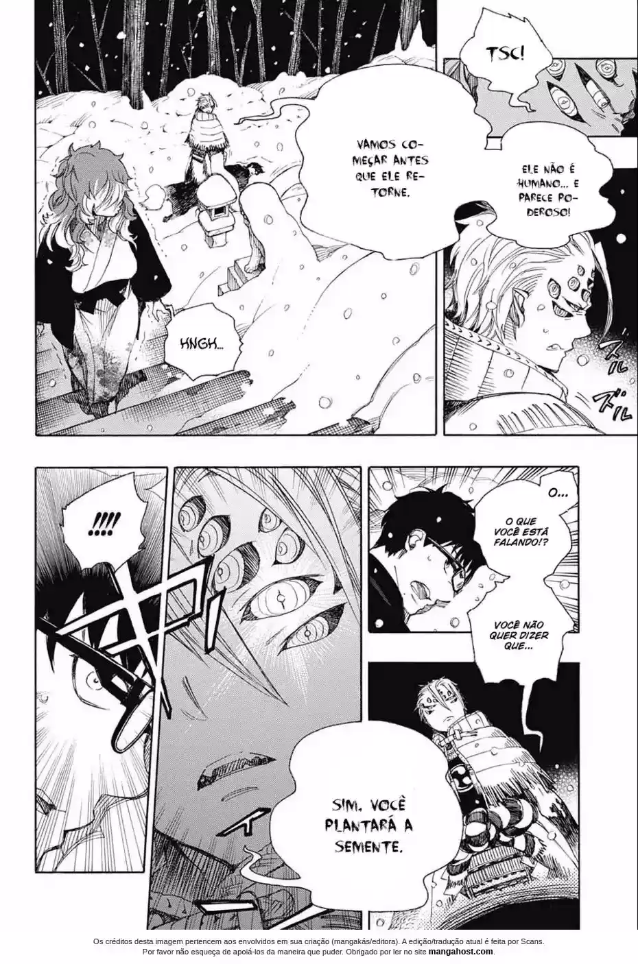 Read Blue Exorcist pt Manga Online