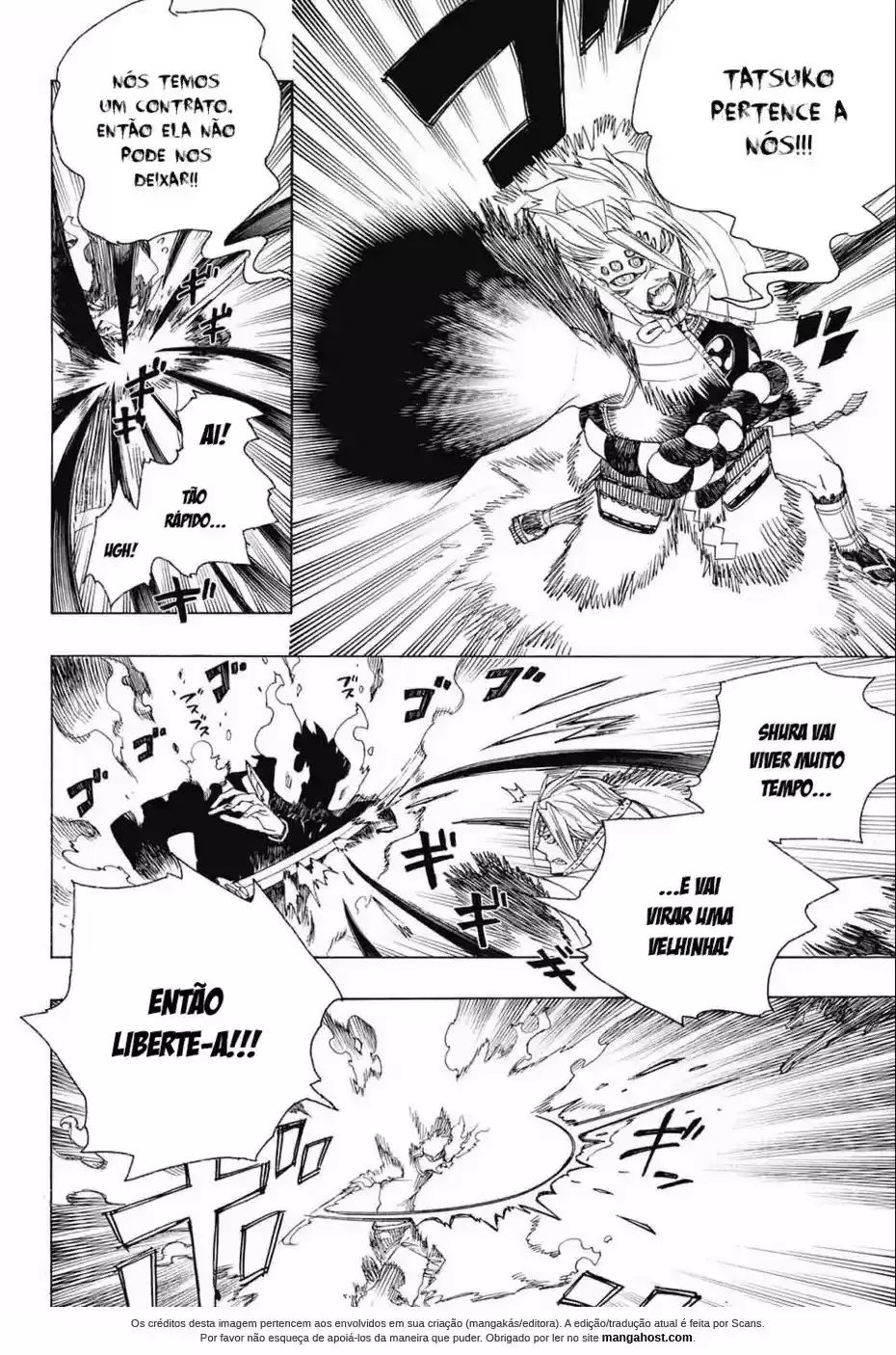Read Blue Exorcist pt Manga Online