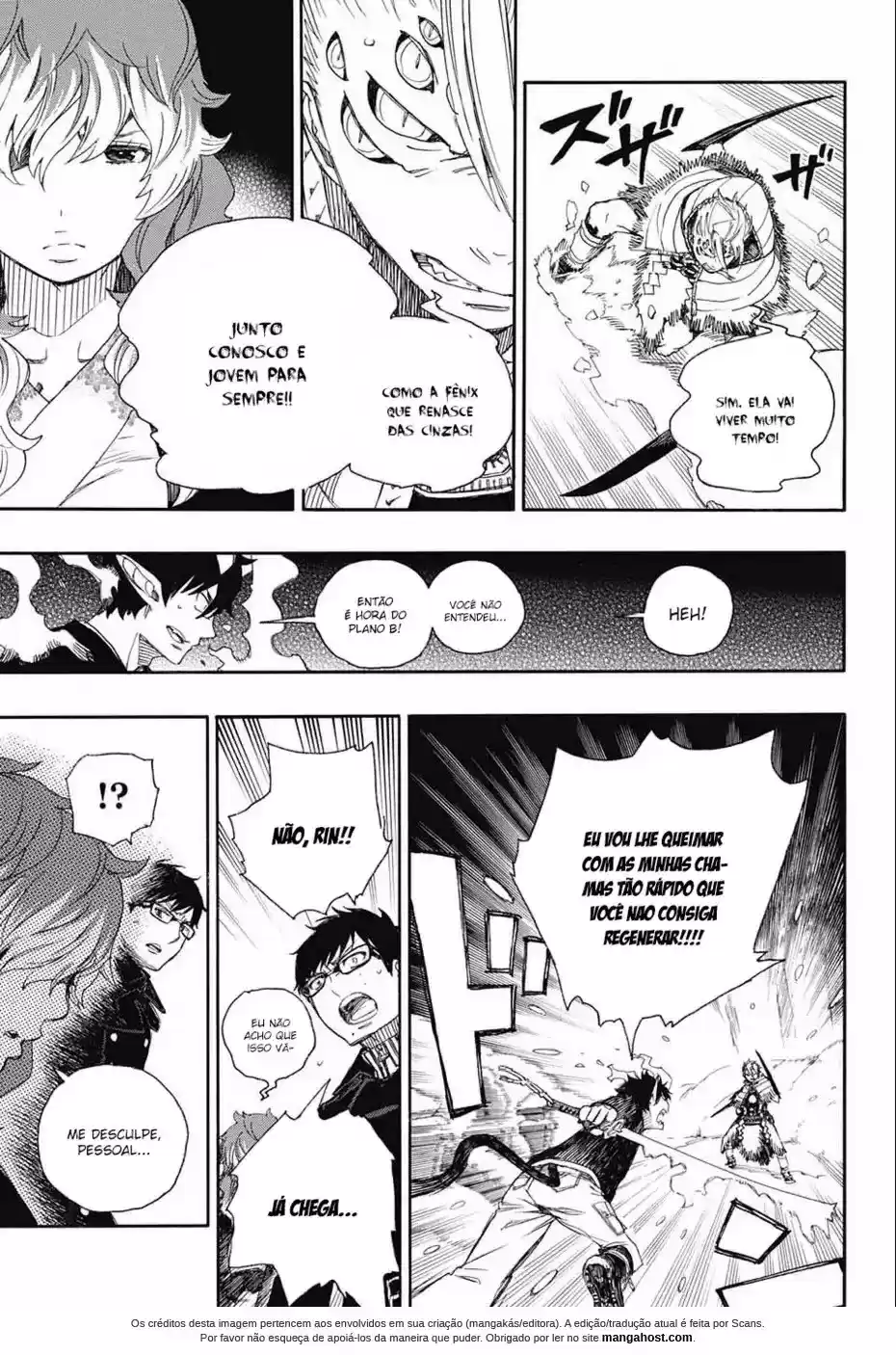 Read Blue Exorcist pt Manga Online