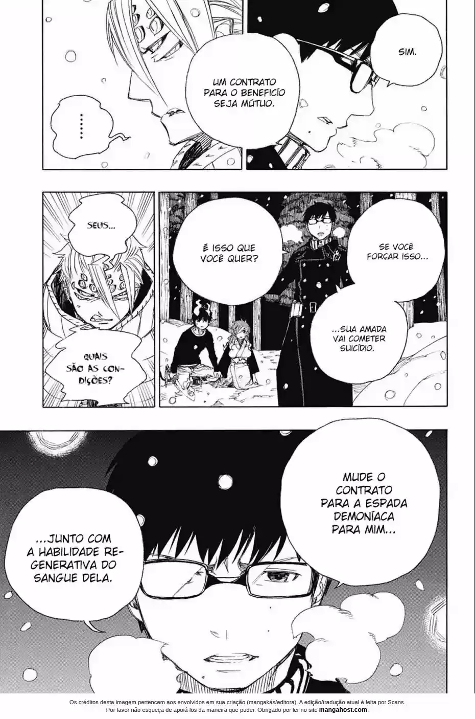 Read Blue Exorcist pt Manga Online