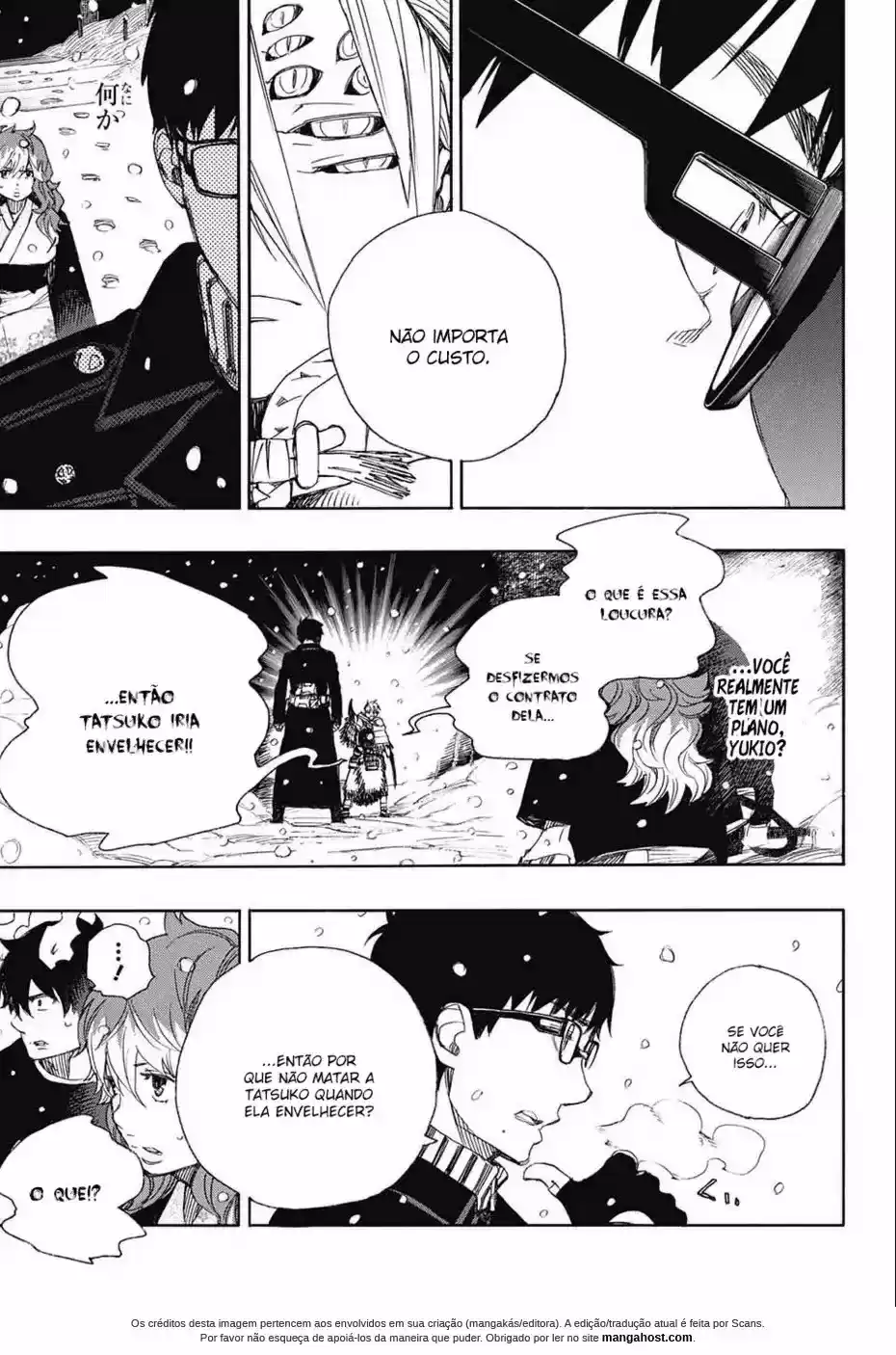 Read Blue Exorcist pt Manga Online