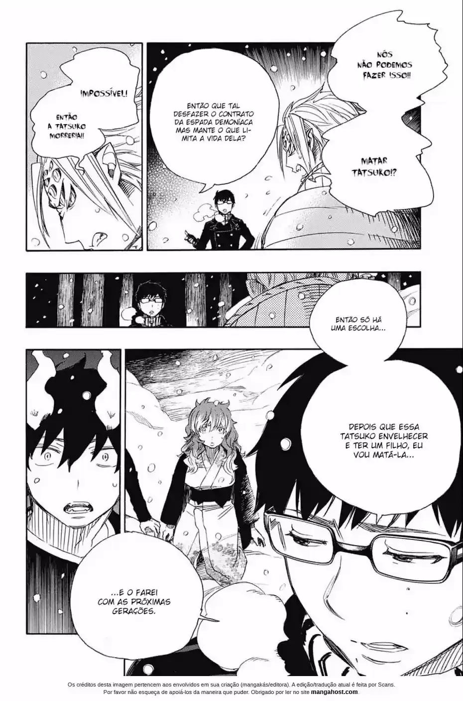 Read Blue Exorcist pt Manga Online