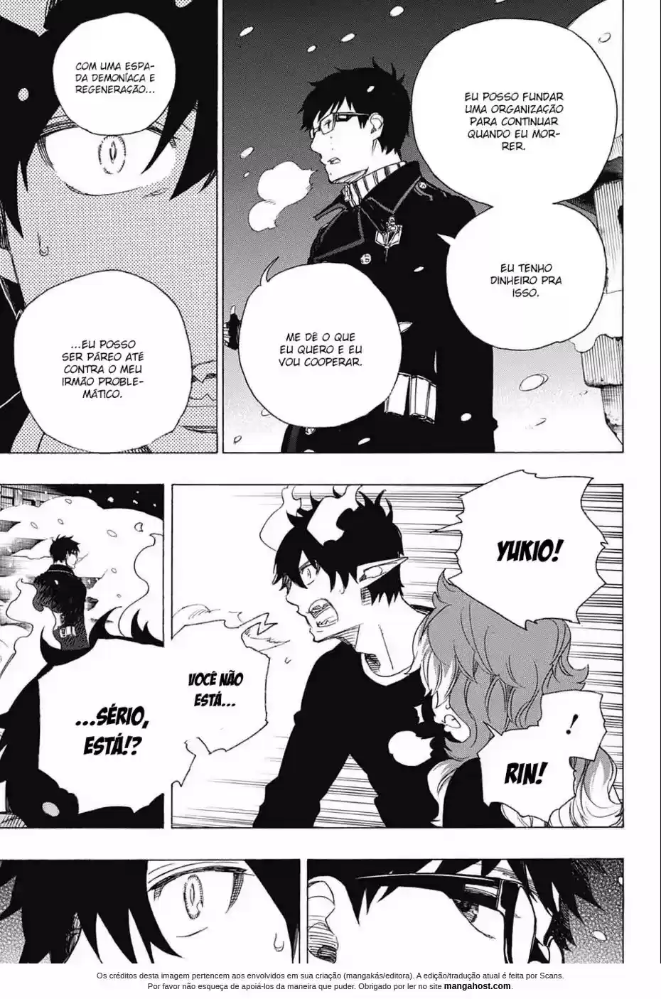 Read Blue Exorcist pt Manga Online
