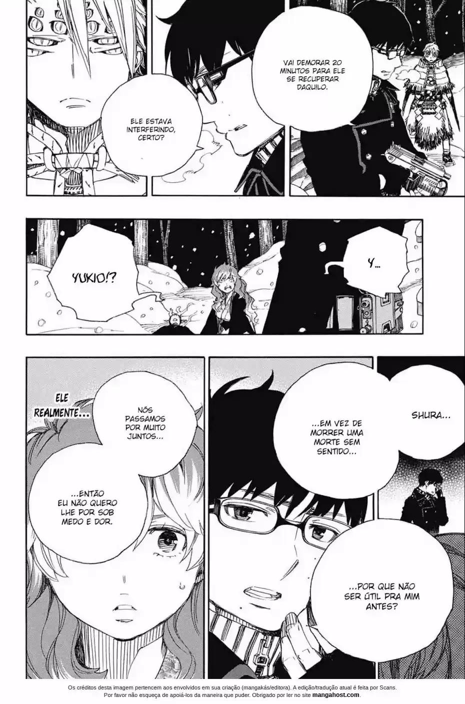 Read Blue Exorcist pt Manga Online