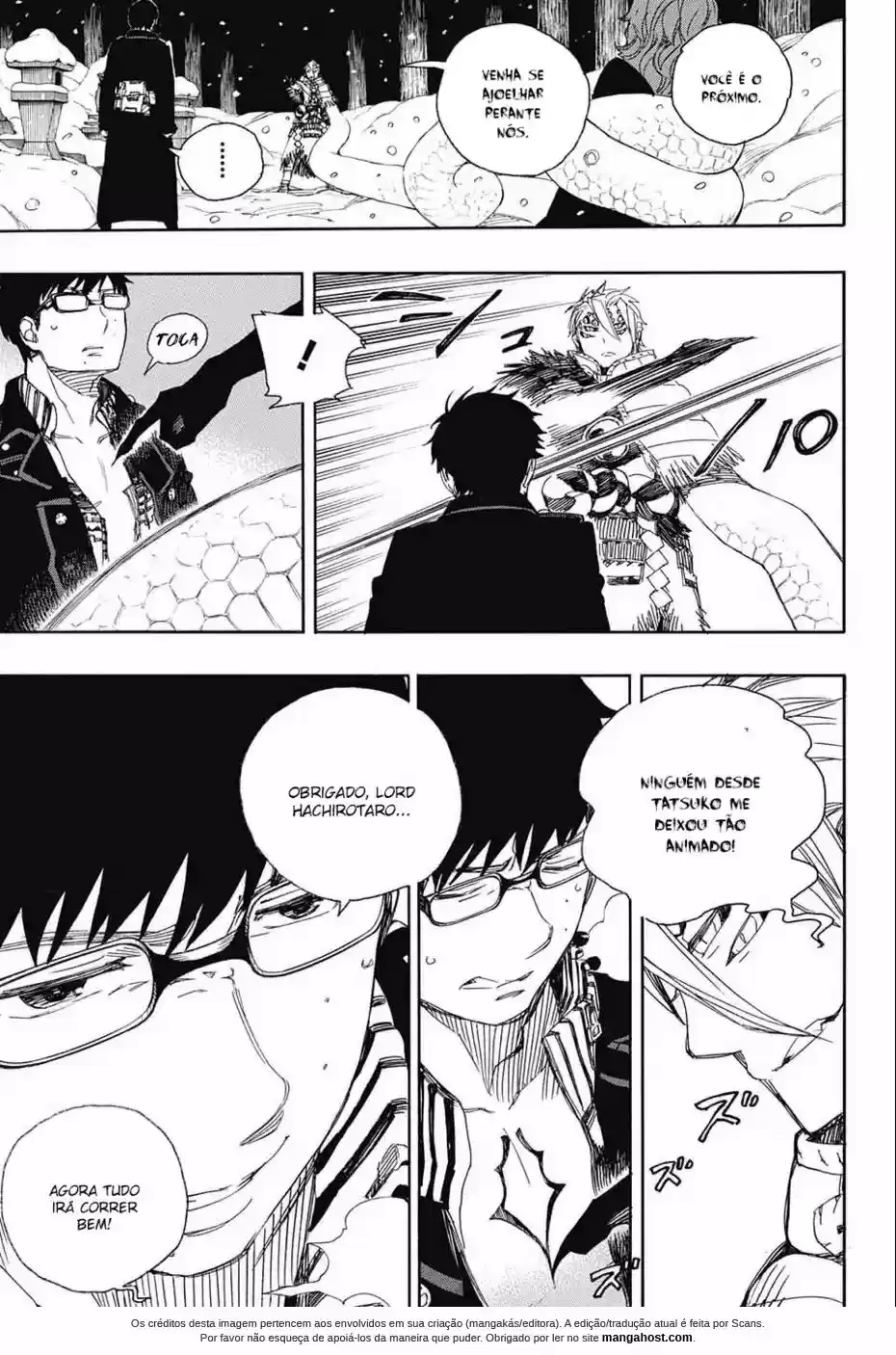 Read Blue Exorcist pt Manga Online