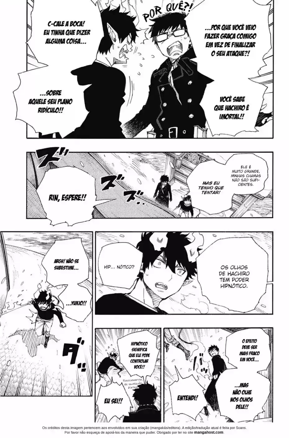 Read Blue Exorcist pt Manga Online