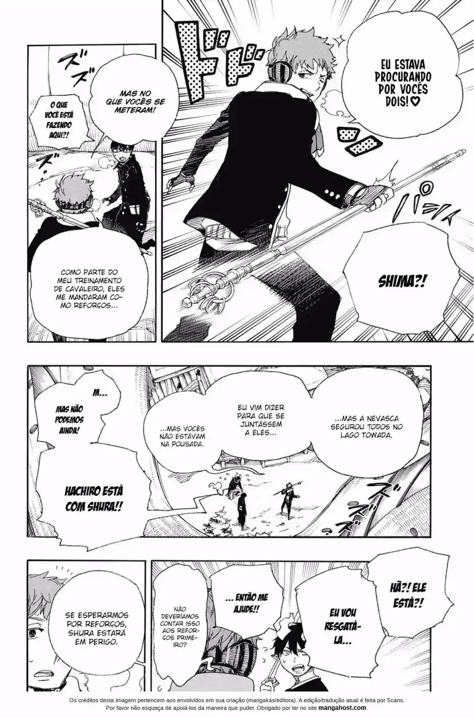 Read Blue Exorcist pt Manga Online