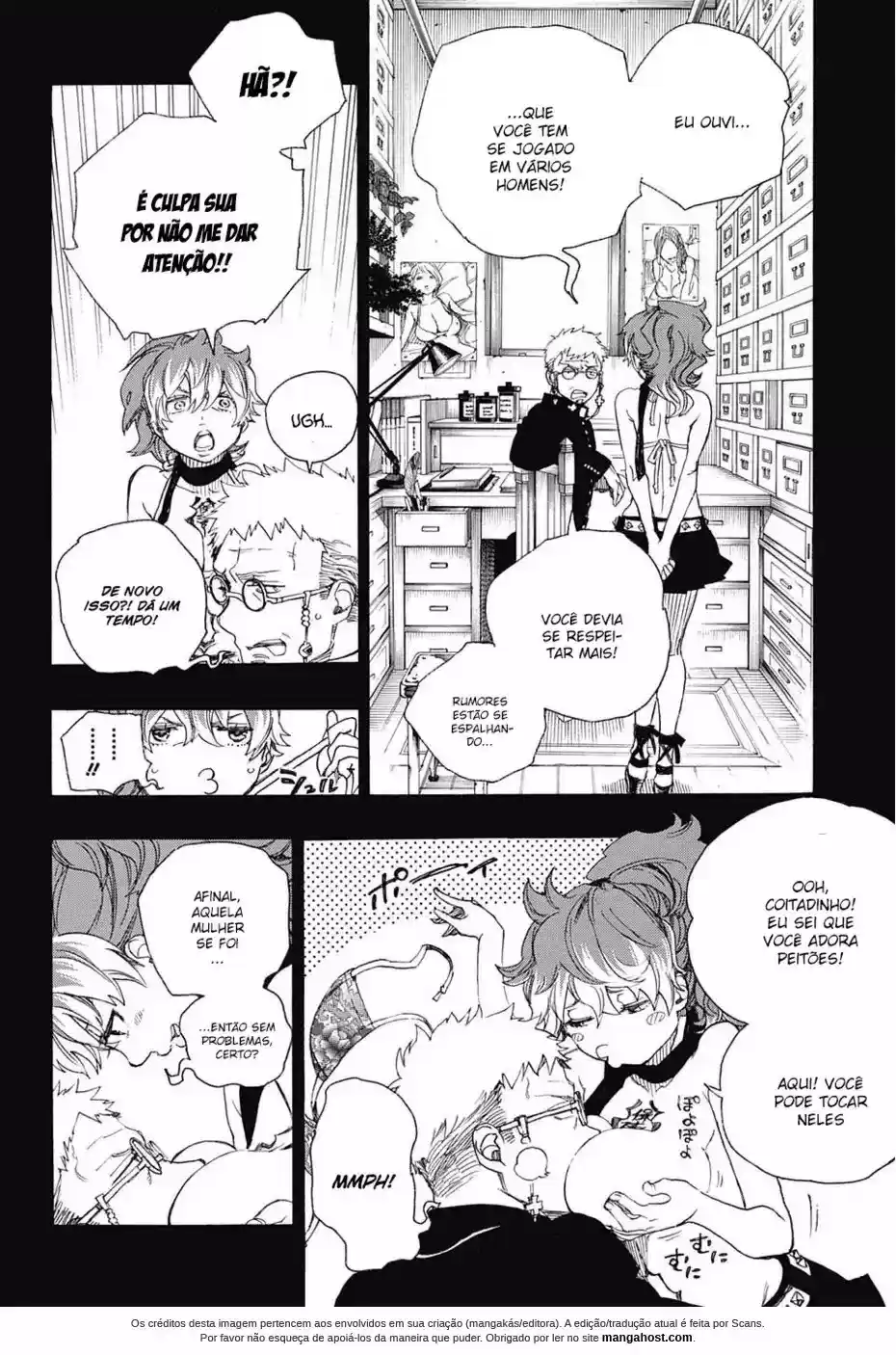 Read Blue Exorcist pt Manga Online