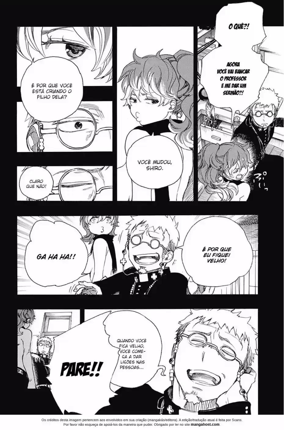Read Blue Exorcist pt Manga Online