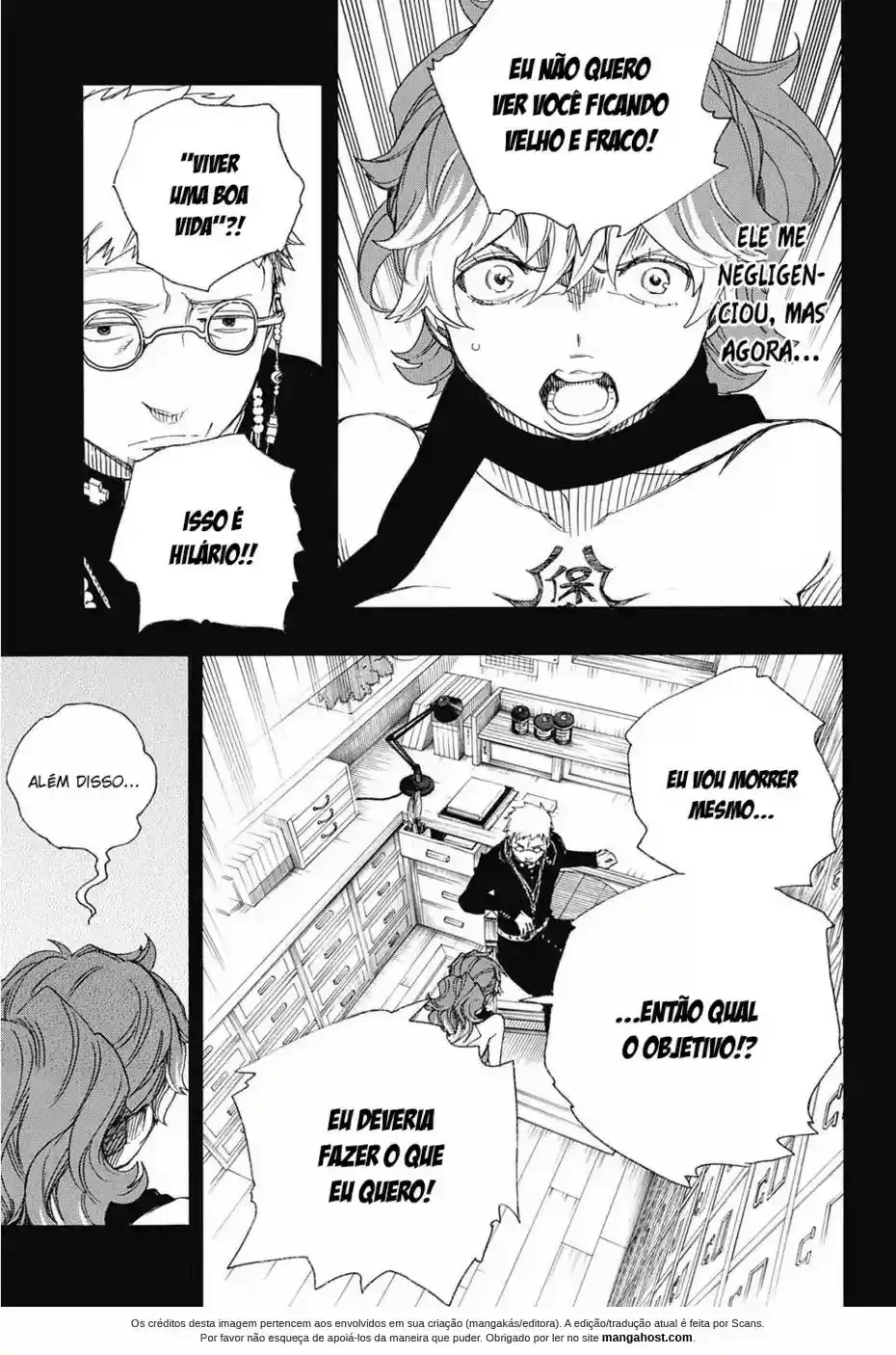 Read Blue Exorcist pt Manga Online